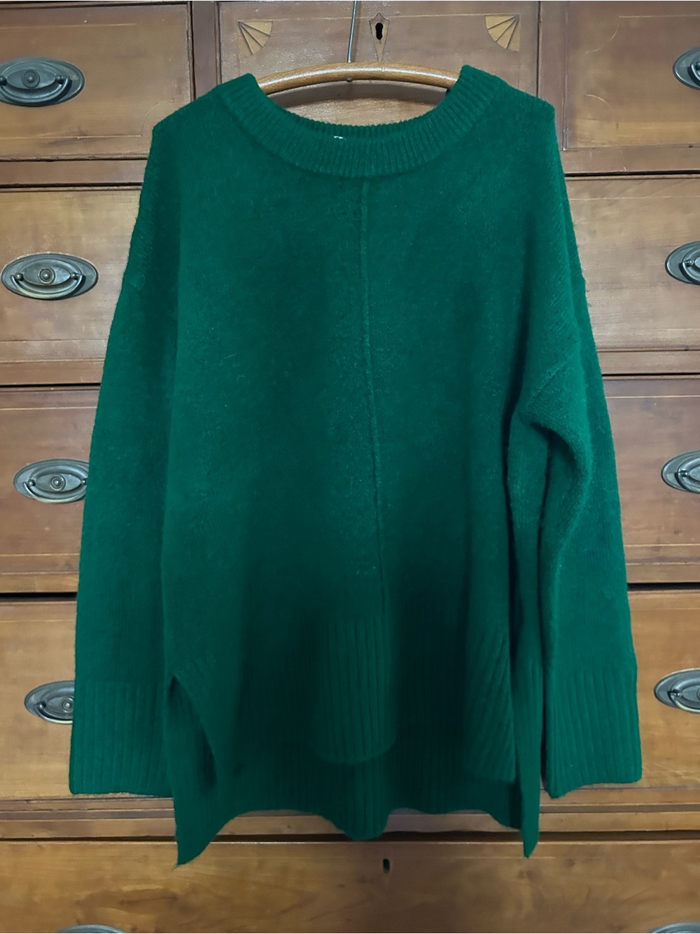 For The Republic Evergreen Crewneck Sweater